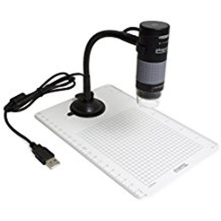 Plugable Technologies Plugable Technologies USB2-MICRO-250X Plugable USB Digital Microscope 250X Magnification Flexible Stand - White USB2-MICRO-250X